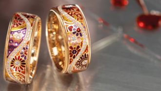 3840X2160 Ring Flower Power Kaltemaille Links