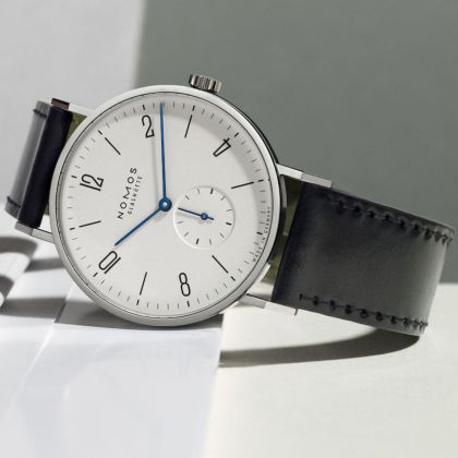 Nomos Glashuette Markenseite